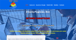 Desktop Screenshot of diseniopaginas.com.ar