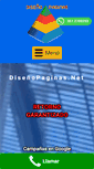 Mobile Screenshot of diseniopaginas.com.ar